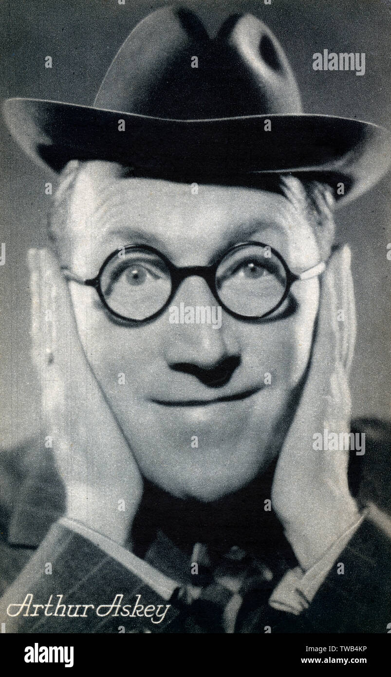 Arthur Askey - comédien anglais Banque D'Images