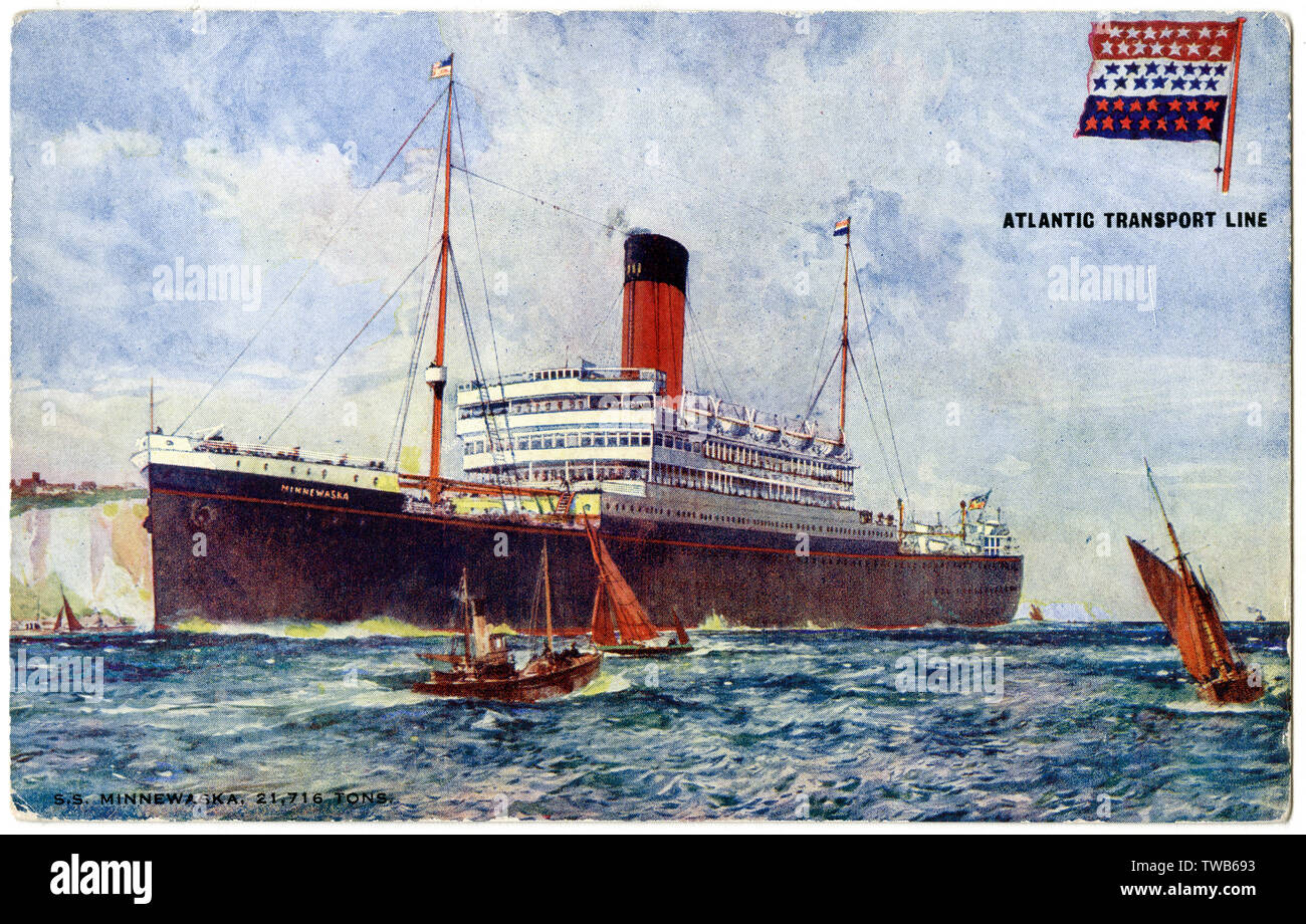 Ss Atlantic Ss atlantique Banque de photographies et d’images à haute résolution ...
