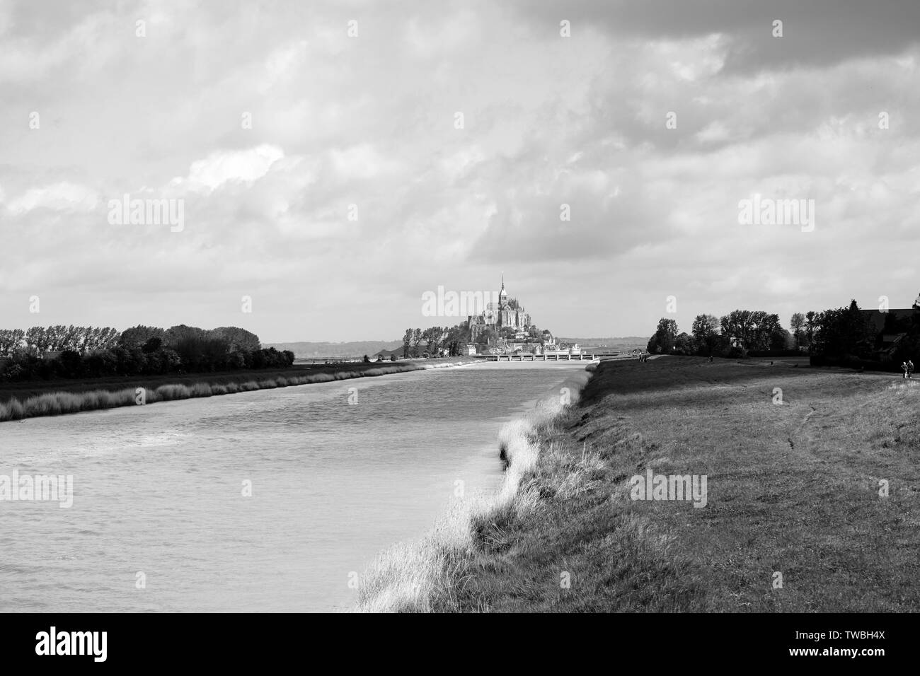 Le Mont Saint Michel 6b Banque D'Images