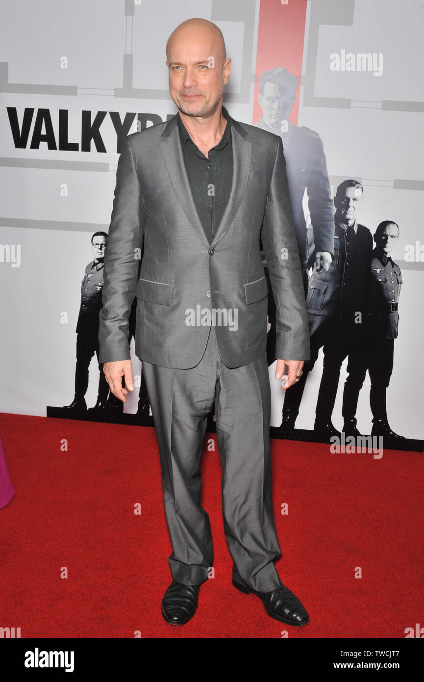 LOS ANGELES, CA. 18 décembre 2008 : Christian Berkel au Los Angeles première de son nouveau film 'Valkyrie' à la Directors Guild of America Theatre, Los Angeles. © 2008 Paul Smith / Featureflash Banque D'Images