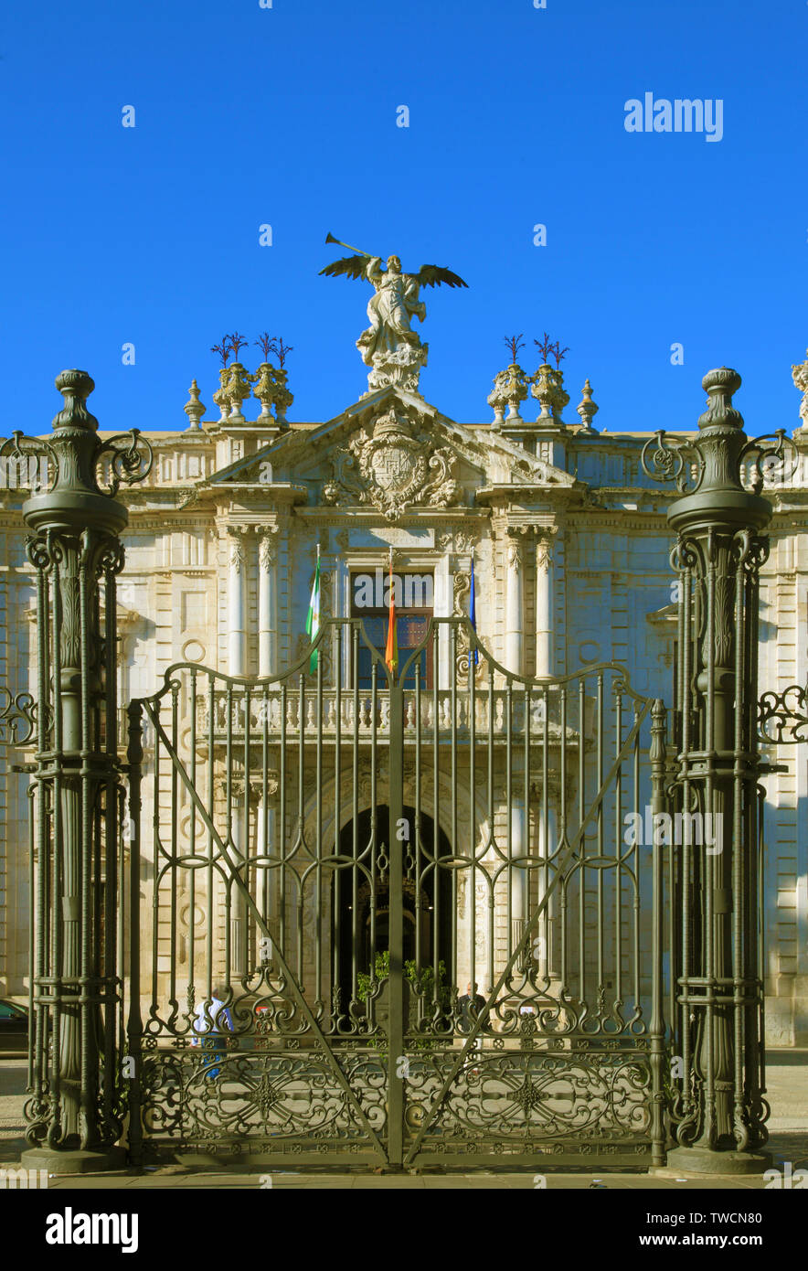 L'Espagne, Andalousie, Séville, Université, Fabrica de Tabacos, Banque D'Images