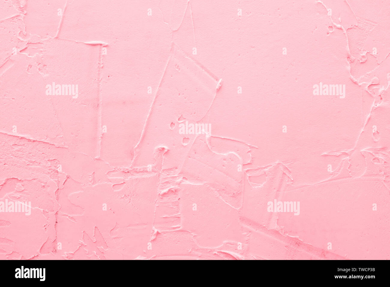 Glace à la fraise texture background Banque D'Images