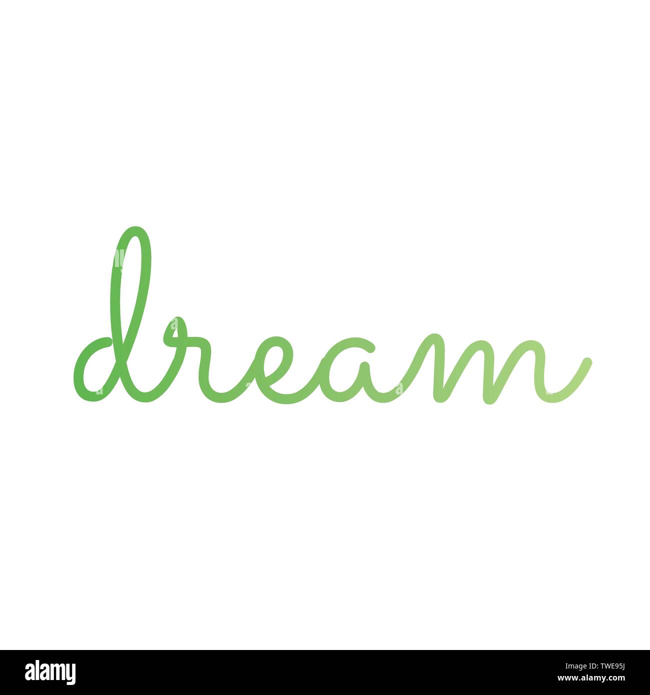 Citation Inspirante De Reve Une Aspiration Une Ambition Ou Un Ideal Cheri Image Vectorielle Stock Alamy
