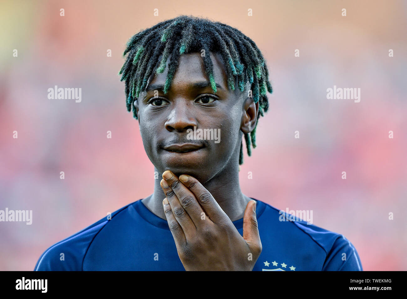 Bologne, Italie. 19 Juin, 2019. Marie Kean de l'Italie au cours de l'UEFA EURO 2019 U-21 Championship match entre l'Italie U-21 et U-21 de la Pologne au Stadio Renato Dall'Ara, Bologne, Italie, le 19 juin 2019. Photo par Giuseppe maffia. Credit : UK Sports Photos Ltd/Alamy Live News Banque D'Images