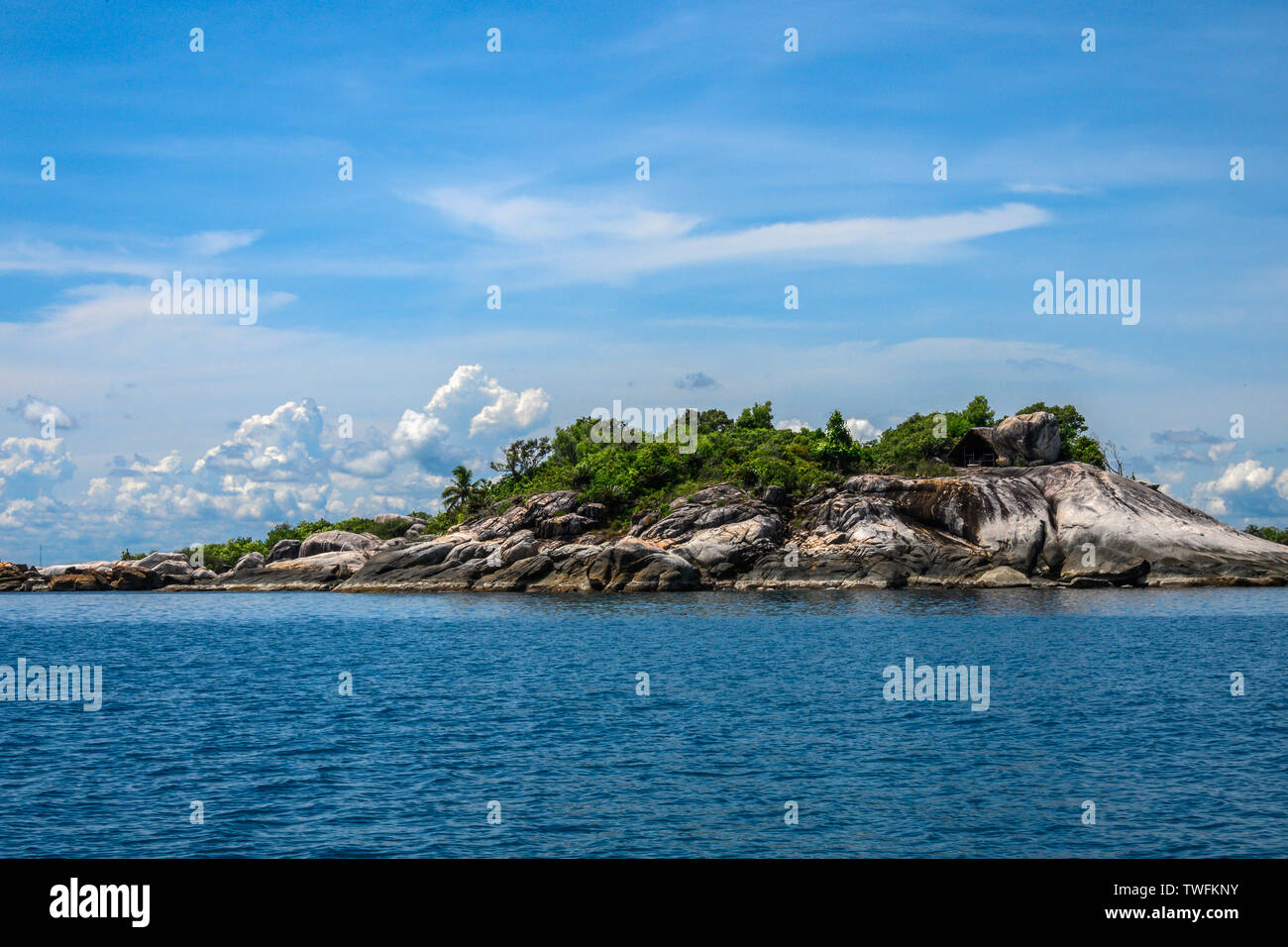 Batu Telor, Belitung, Indonésie Banque D'Images