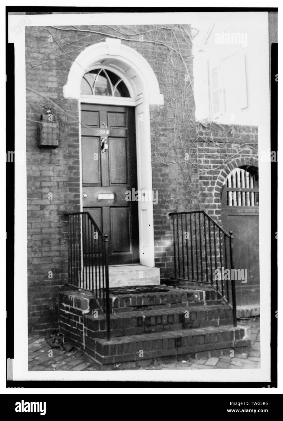 - L'Enquête sur la rue Queen, 308, rue Queen (maison), Alexandrie, ville indépendante, VA Banque D'Images