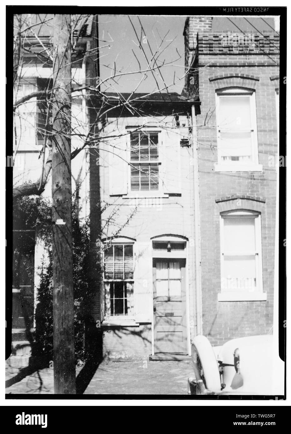 - L'Enquête sur la rue Queen, 523, rue Queen (maison), Alexandrie, ville indépendante, VA Banque D'Images