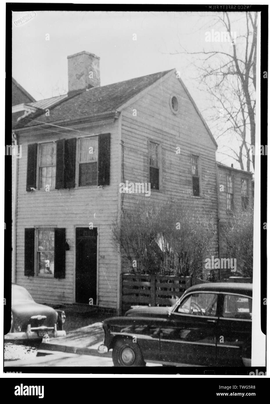 - L'Enquête sur la rue Queen, 510, rue Queen (maison), Alexandrie, ville indépendante, VA Banque D'Images