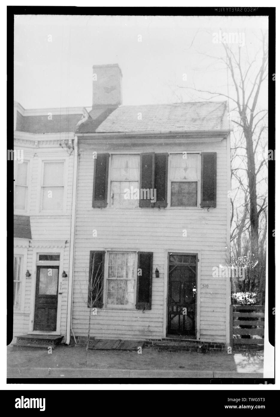 - L'Enquête sur la rue Queen, 510, rue Queen (maison), Alexandrie, ville indépendante, VA Banque D'Images