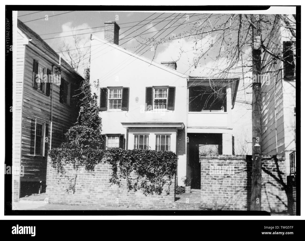 - L'Enquête sur la rue Queen, 511, rue Queen (maison), Alexandrie, ville indépendante, VA Banque D'Images