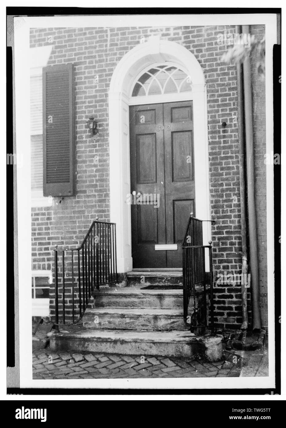 - L'Enquête sur la rue Queen, 312, rue Queen (maison), Alexandrie, ville indépendante, VA Banque D'Images