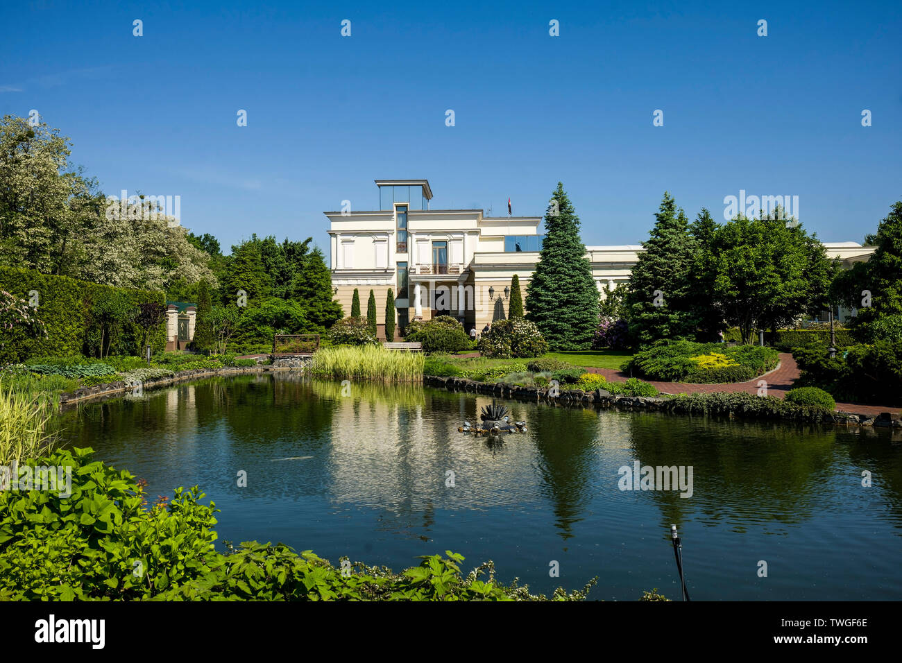 Mezhyhirya Residence Museum, Kiev, Ukraine. Banque D'Images