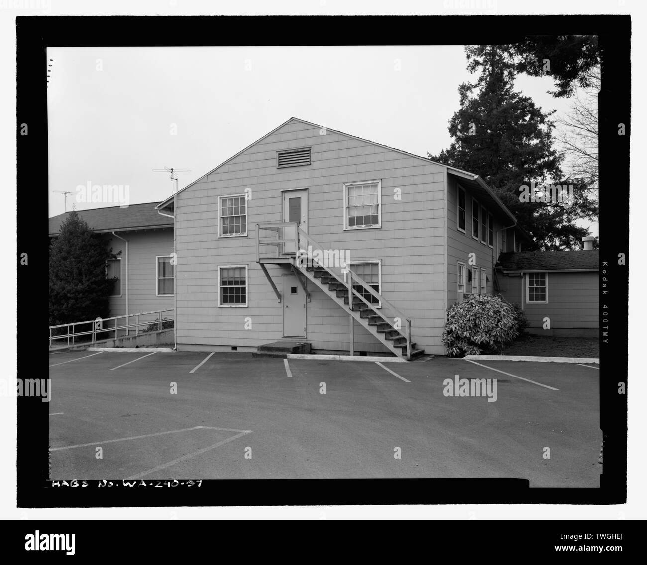 Croix rouge (C6), à l'est l'altitude, À AU SUD-OUEST - Hôpital Général Barnes, East Quatrième lisse Boulevard et O Street, Vancouver, comté de Clark, WA ; Département des affaires des anciens combattants ; Jackson-Retondo, Elaine, émetteur ; Avery, Christy, émetteur Banque D'Images