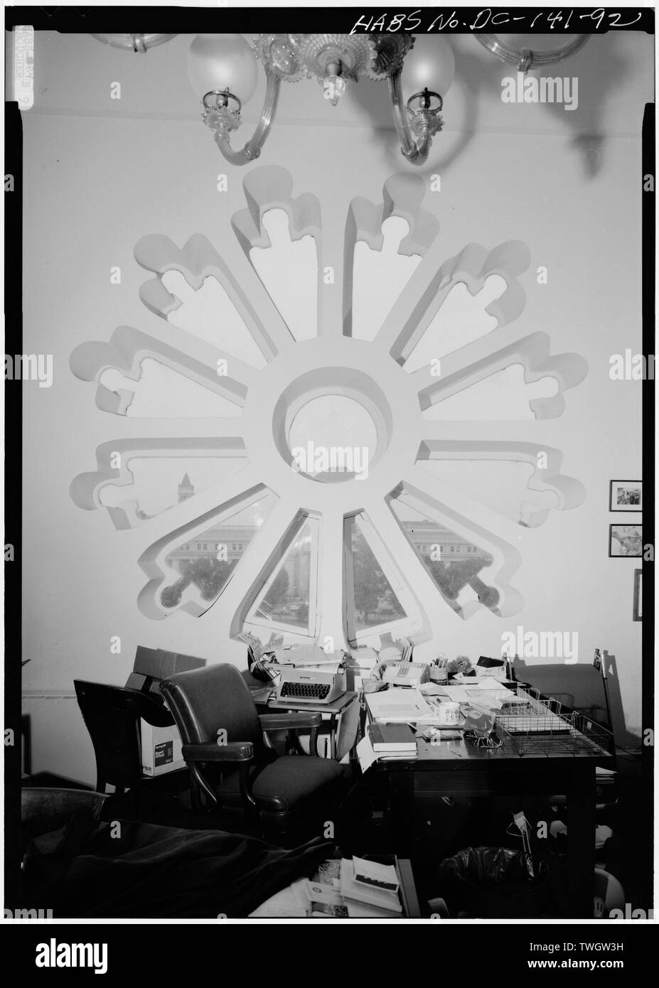 Dans la CHAMBRE ROSE T496, tour Nord, 4ème étage, À NORTH - Smithsonian Institution Building, 1000 Jefferson Drive, entre les neuvième et douzième Rue, sud-ouest, Washington, District of Columbia, DC Banque D'Images