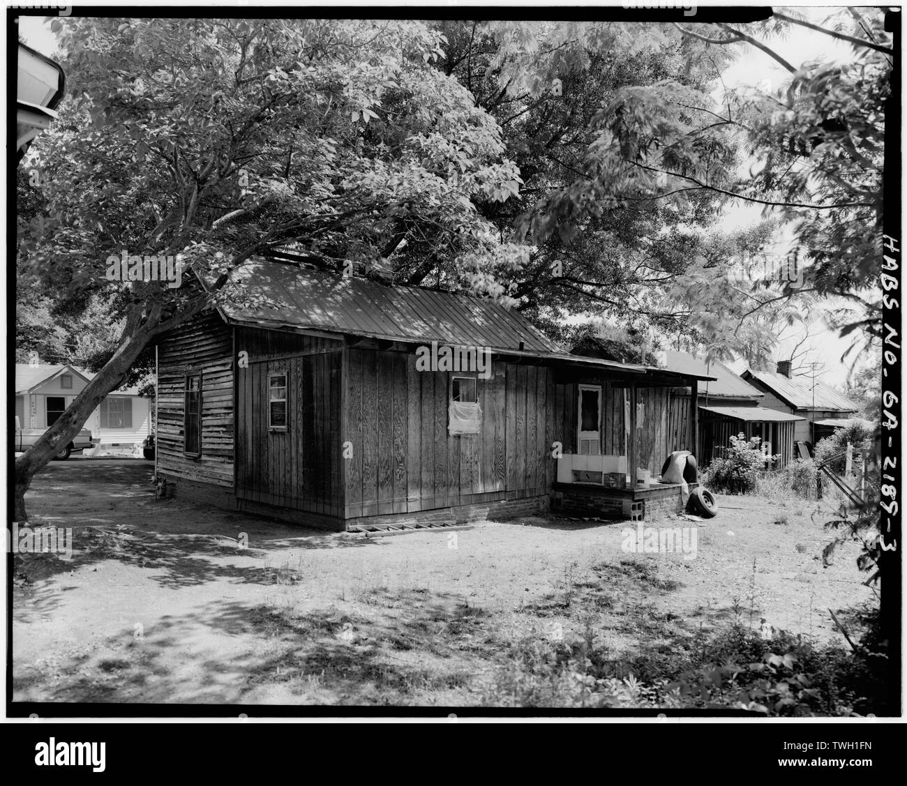 Façade arrière, à nord - 306 Rue Dix (maison), La Grange, Troup County, GA Banque D'Images