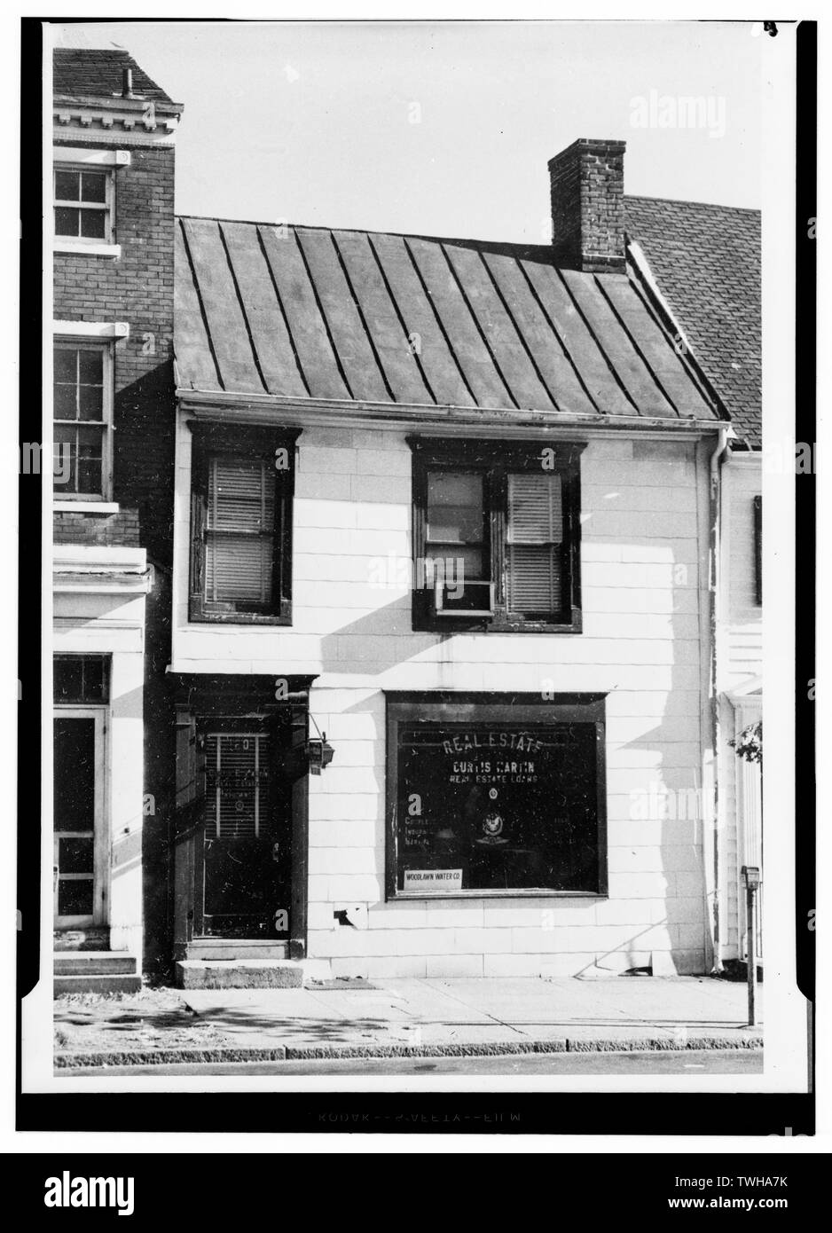 - Secteur de la Rue Royale 120, rue Royal du Sud (chambre), Alexandrie, ville indépendante, VA Banque D'Images