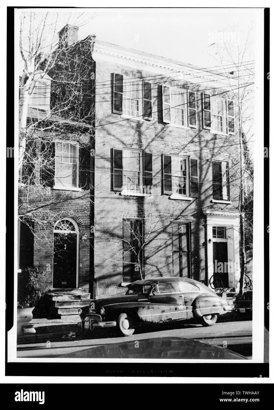 - Secteur de la Rue Royale 217, Rue Royale du nord (chambre), Alexandrie, ville indépendante, VA Banque D'Images