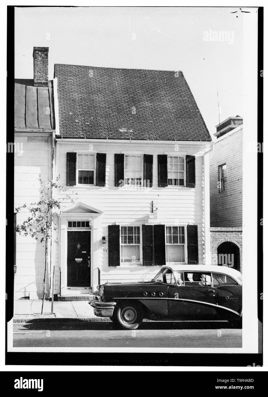 - Secteur de la Rue Royale 122, rue Royal du Sud (chambre), Alexandrie, ville indépendante, VA Banque D'Images