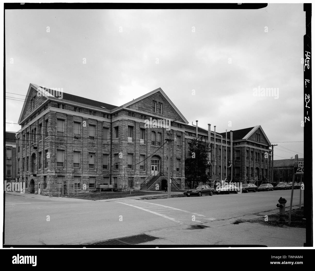 S et E, altitude E aile ; à NW. (Ceronie) - Rock Island Arsenal, Bâtiment n° 110, 4e rue entre l'Avenue Rodman et East Avenue, Rock Island, le comté de Rock Island, IL Banque D'Images