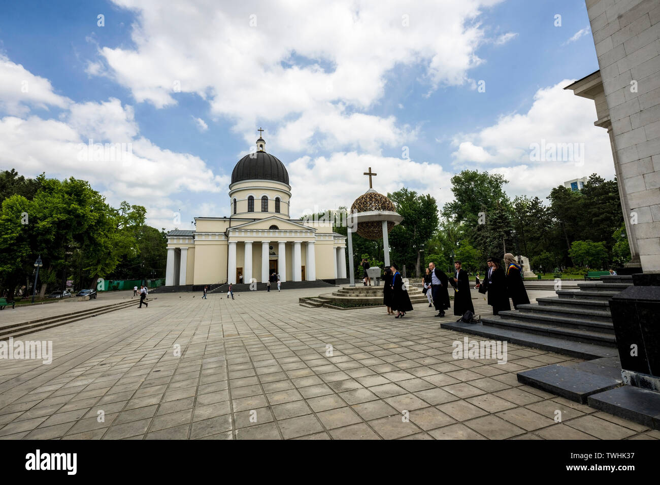 La cathédrale de la nativité , Chisinau , Moldova. Banque D'Images