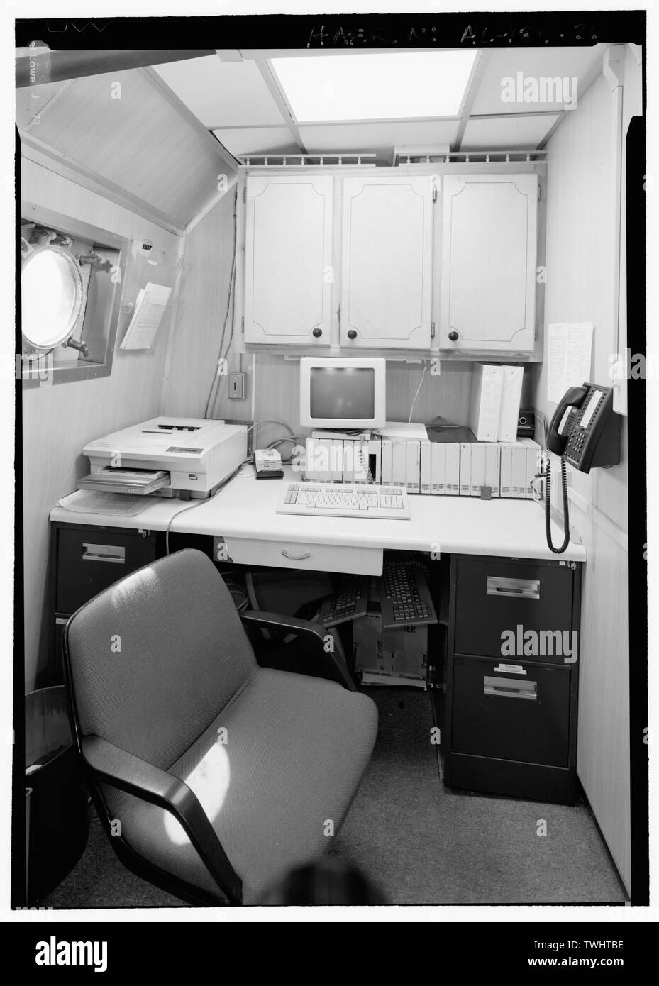 Bureau du navire. - U.S. Coast Guard Cutter le pin blanc, le 8e District de la Garde côtière des États-Unis, au sud de la base de Broad Street, Mobile, Comté de Mobile, AL Banque D'Images