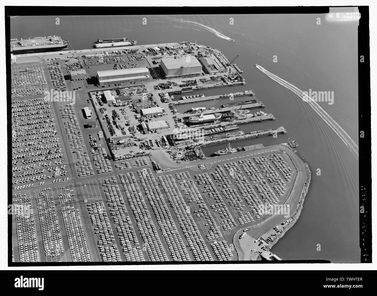 Chantier n° 3 ET LOCATION LOT, E. - Rosie Riveter le National Historical Park, 1401 Marina au sud, de Richmond, comté de Contra Costa, CA Banque D'Images