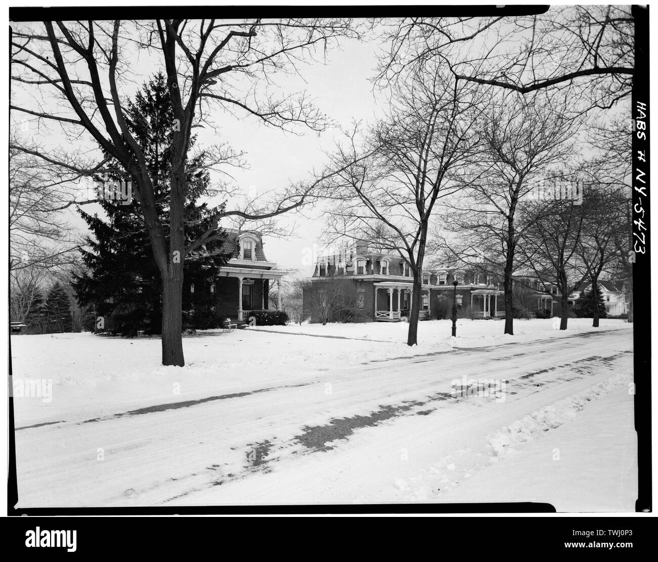 Des marins - Snug Harbor, résidences, Richmond Terrace, New Brighton, Richmond County, NY Banque D'Images