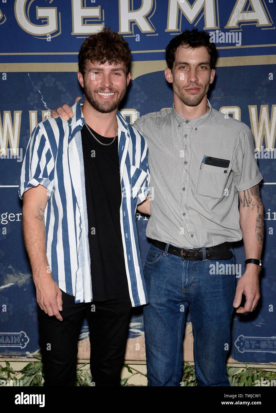 Brooklyn, NY, USA. 20 Juin, 2019. Timo Weiland, Kevin Reid aux arrivées de 3e MAISON ST-GERMAIN, l'entrepôt du terminal de Greenpoint, Brooklyn, NY Le 20 juin 2019. Credit : Eli Winston/Everett Collection/Alamy Live News Banque D'Images