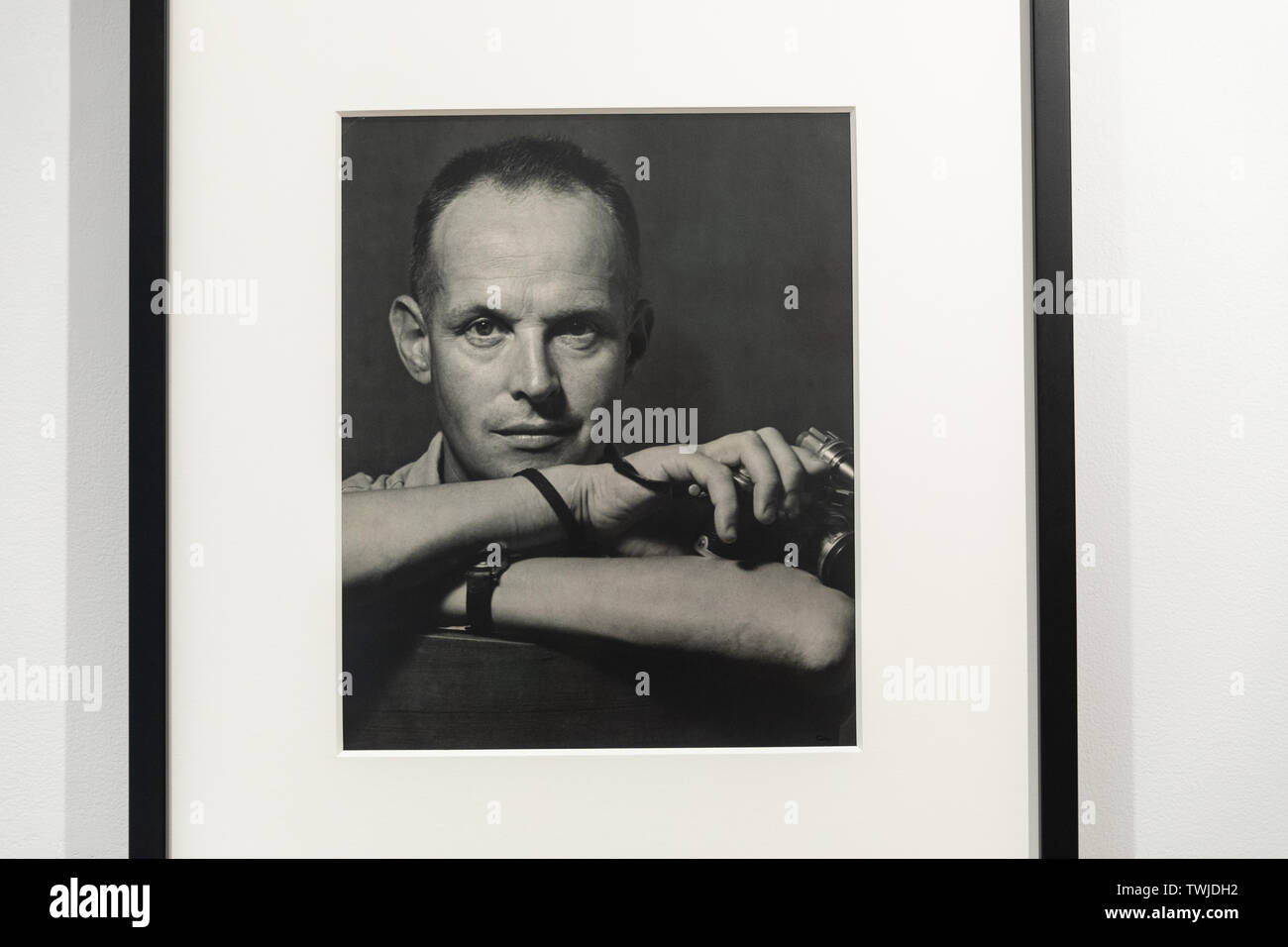 La vitrine «Henri Cartier-Bresson: L'œil du siècle» de l'un des photographes les plus importants du XXe siècle. Los Angeles - 6/20/2019 Banque D'Images
