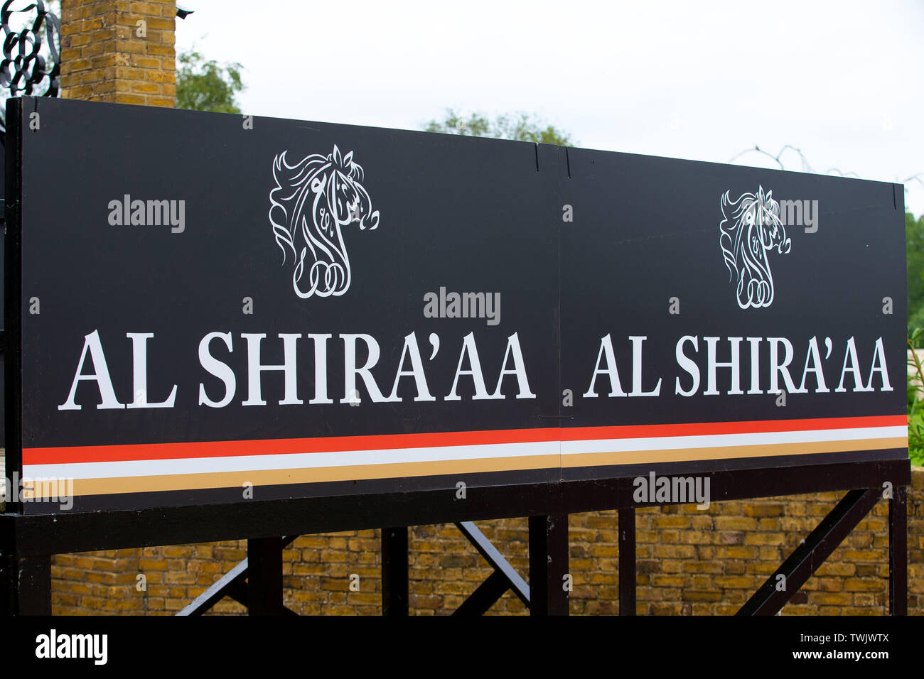 Hickstead, West Sussex, UK. 20 Juin, 2019. Le Shira Al'aa Derby Hickstead Réunion. Hickstead. West Sussex. United Kingdom. GBR. 20/06/2019. Credit : Sport en images/Alamy Live News Banque D'Images