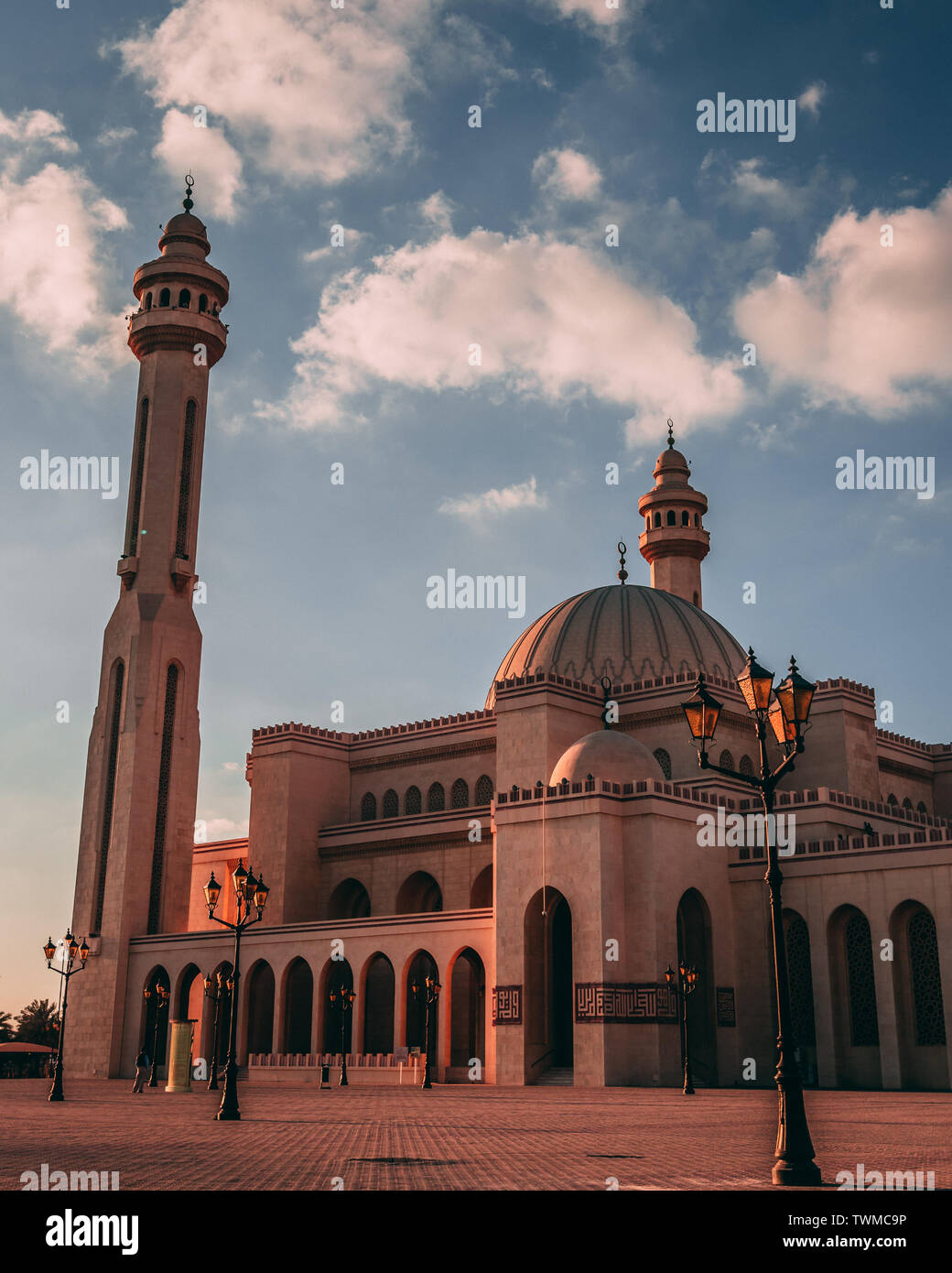Grande Mosquée Manama Bahrain Banque D'Images