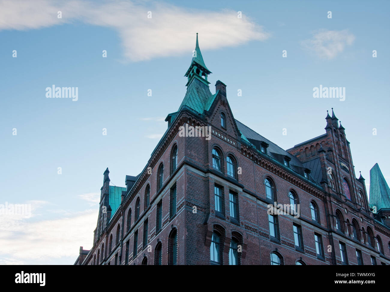 Hafenciy und Hamburg Speicherstadt Banque D'Images