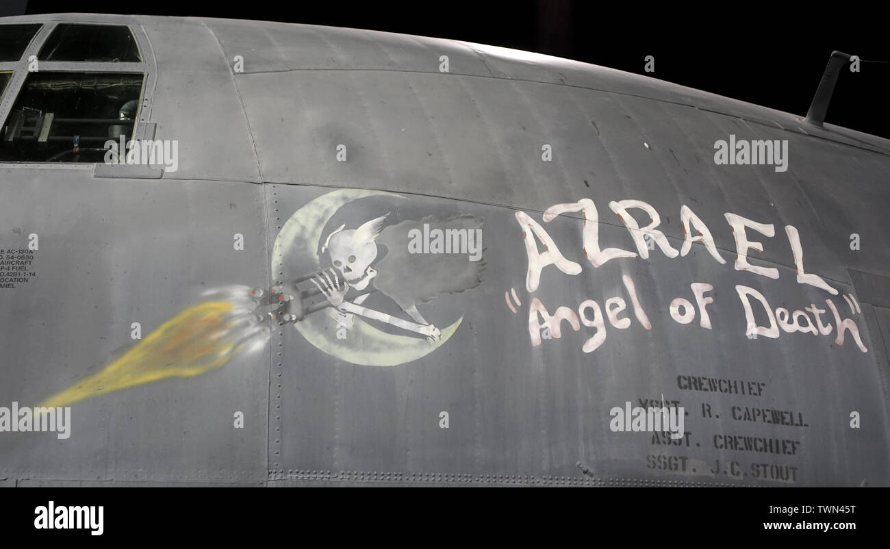 AC-130A Spectre Aircraft Banque D'Images