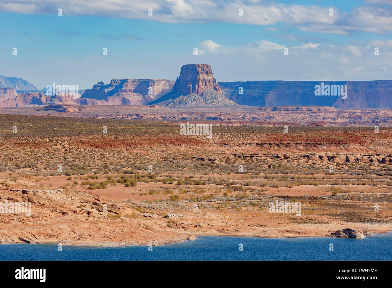 La célèbre autour de Glen Canyon Lake Powell, Page, Arizona Banque D'Images