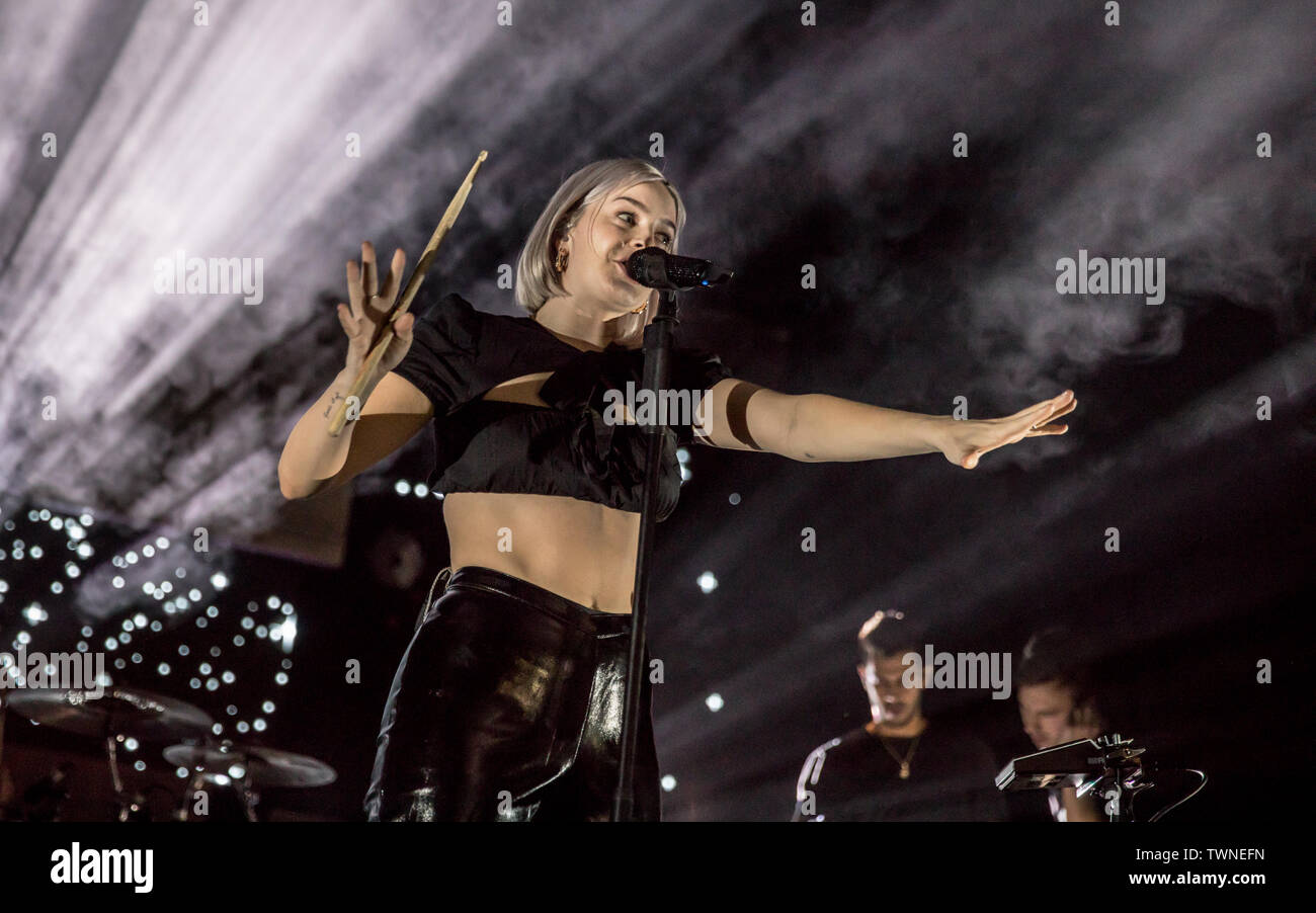 Anne-Marie ouvre sa tournée 2019 avec une performance live à l'O2 Academy Bournemouth comprend : Anne-Marie Où : Bournemouth, Royaume-Uni Quand : 21 mai 2019 Source : WENN.com Banque D'Images