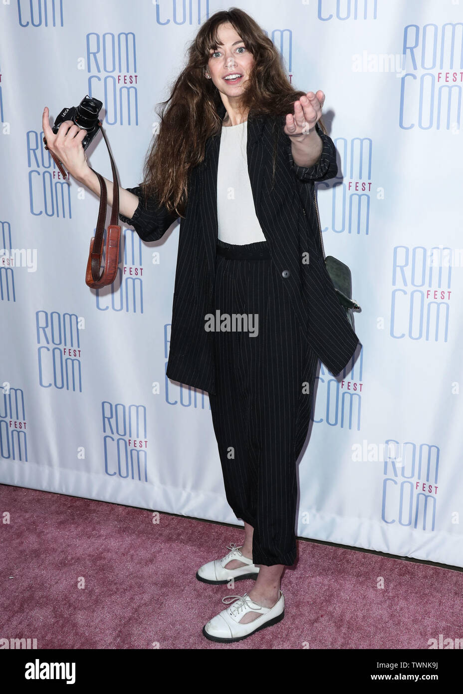Los Angeles, United States. 21 Juin, 2019. LOS ANGELES, CALIFORNIE, USA - Le 21 juin : actrice Analeigh Tipton arrive à la Rom Com Fest 2019 Los Angeles - 'Summer Night' tenue au centre-ville de l'indépendance le 21 juin 2019 à Los Angeles, Californie, États-Unis. (Photo par Xavier Collin/Image Crédit : Agence de Presse) L'agence de presse Image/Alamy Live News Banque D'Images