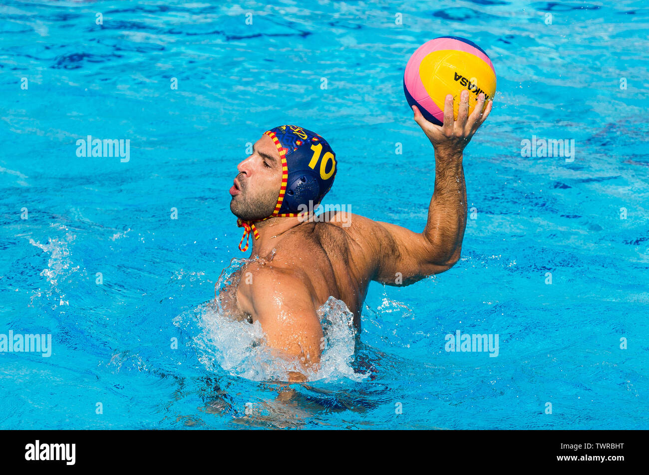 Perrone Felipe Rocha d'Espagne tire au but Banque D'Images