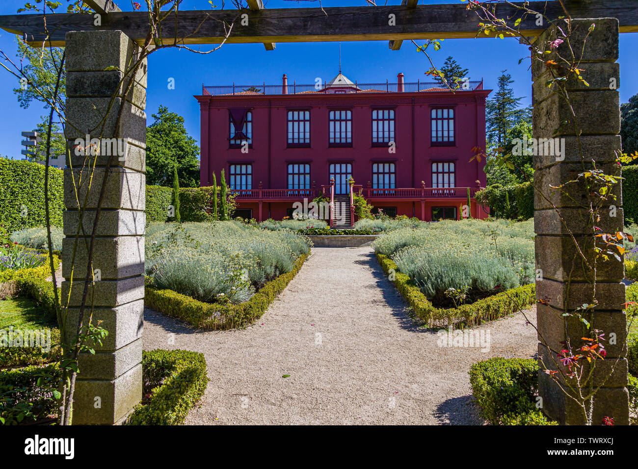 Fin du mois de mai au Jardin botanique de Porto, Portugal Banque D'Images