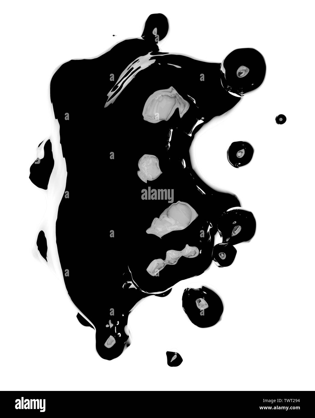 Résumé fond liquide noir et blanc.Il peut être utilisé pour les affiches, cartes, dépliants, brochures, magazines et toute sorte de couvrir Banque D'Images