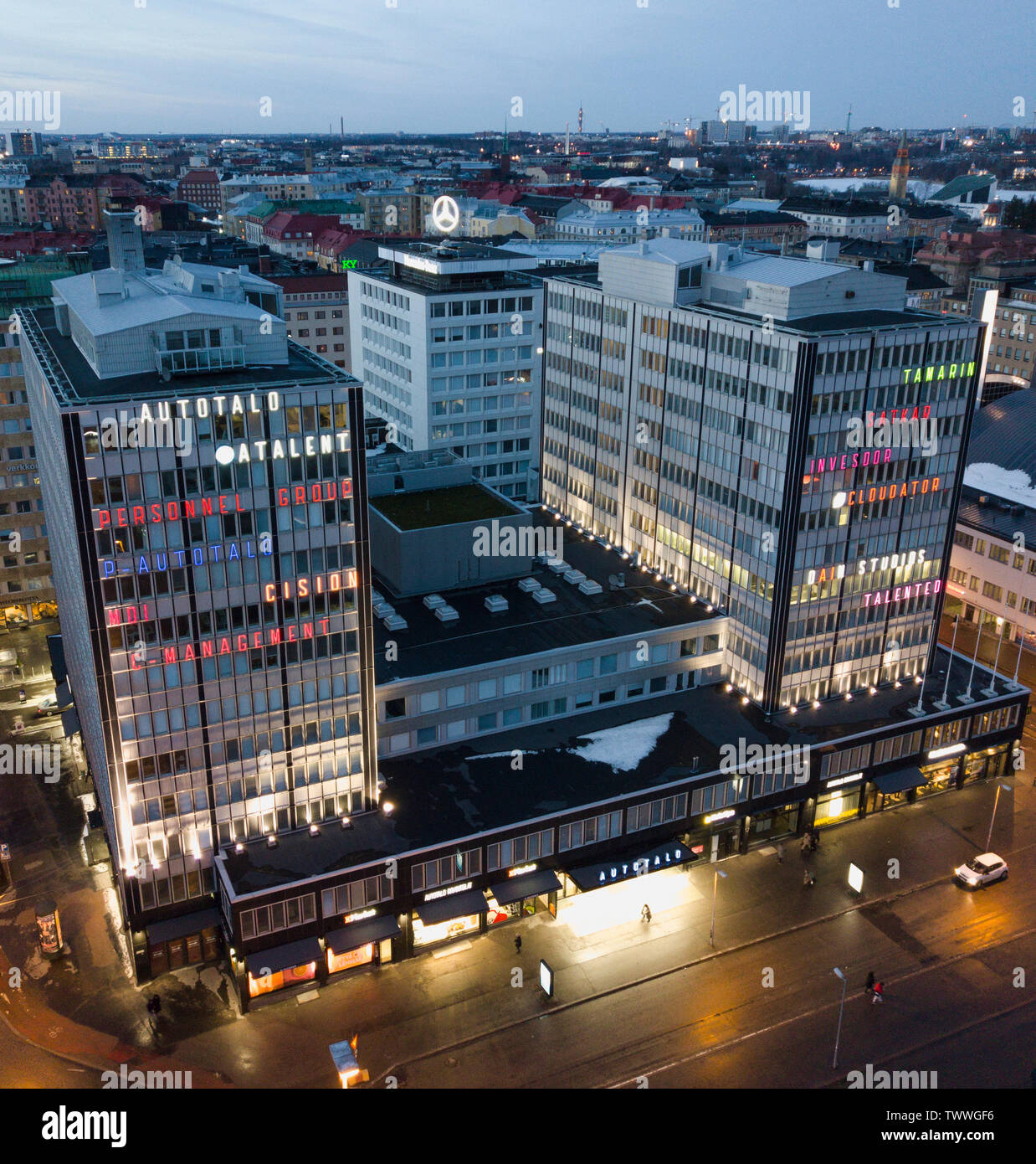 Helsinki, Finlande Banque D'Images