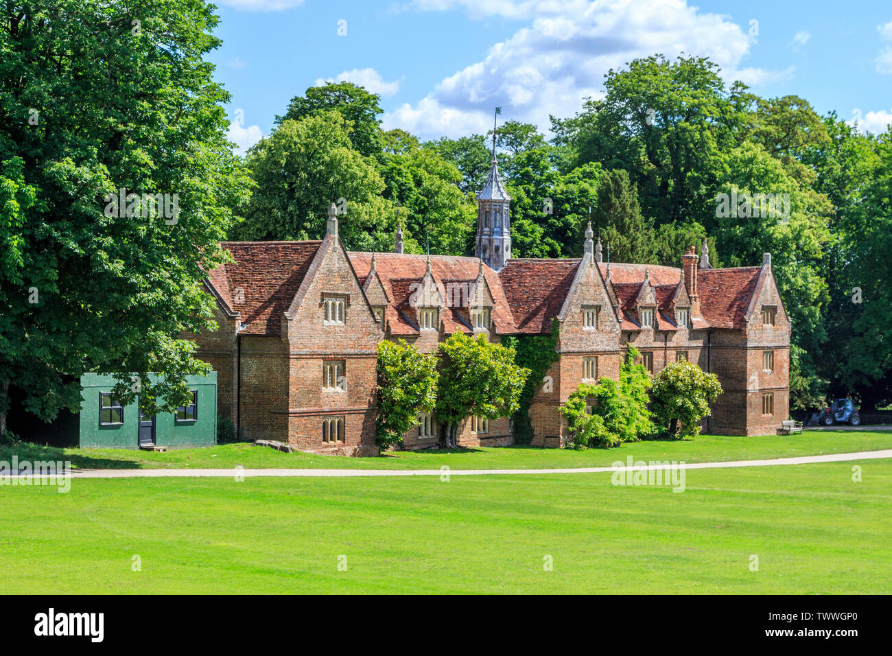 Le bloc stable à Audley End House et jardins près de Saffron Walden, Essex, Angleterre, RU, FR Banque D'Images