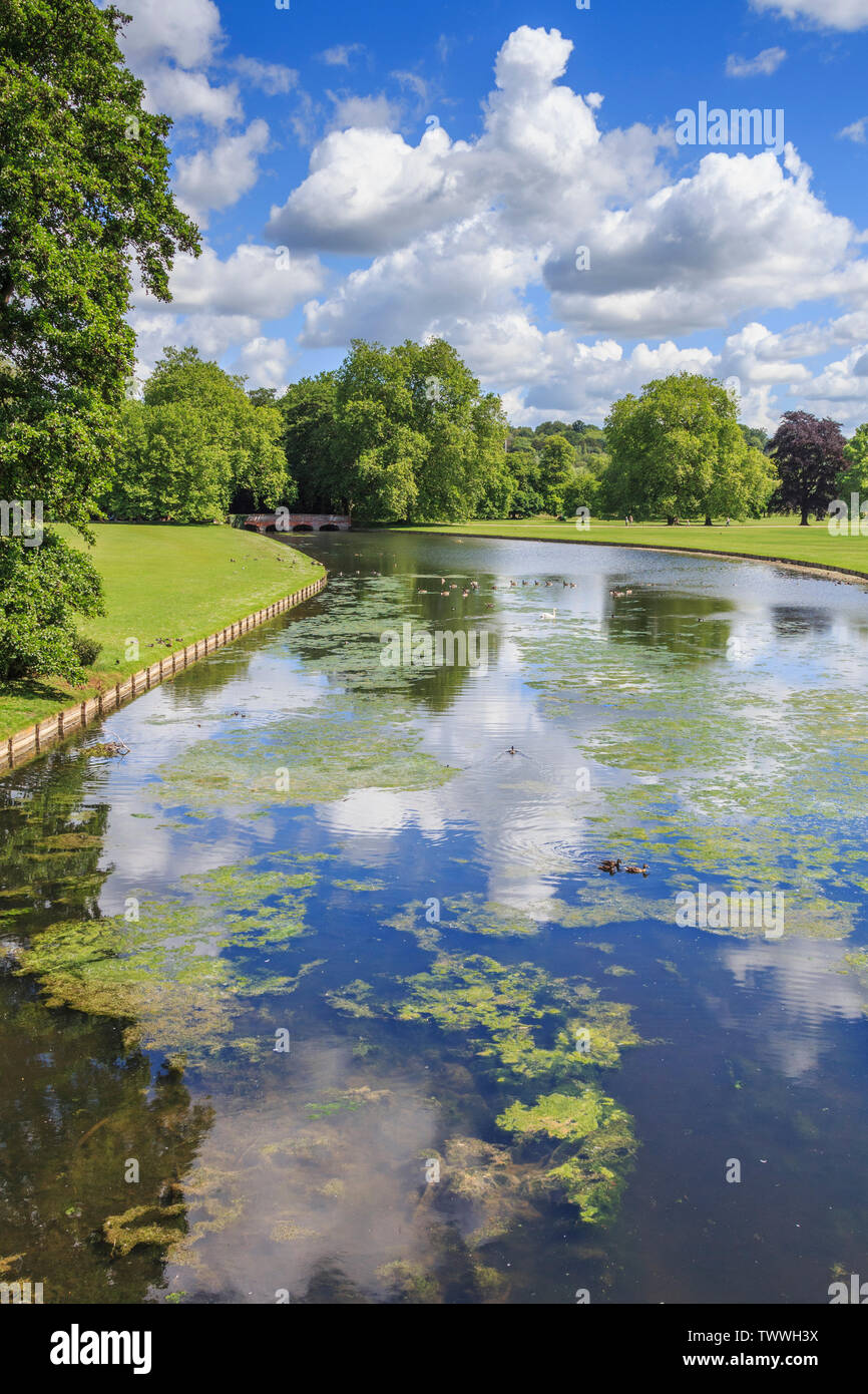 Audley End House et jardins près de Saffron Walden, Essex, Angleterre, RU, FR Banque D'Images