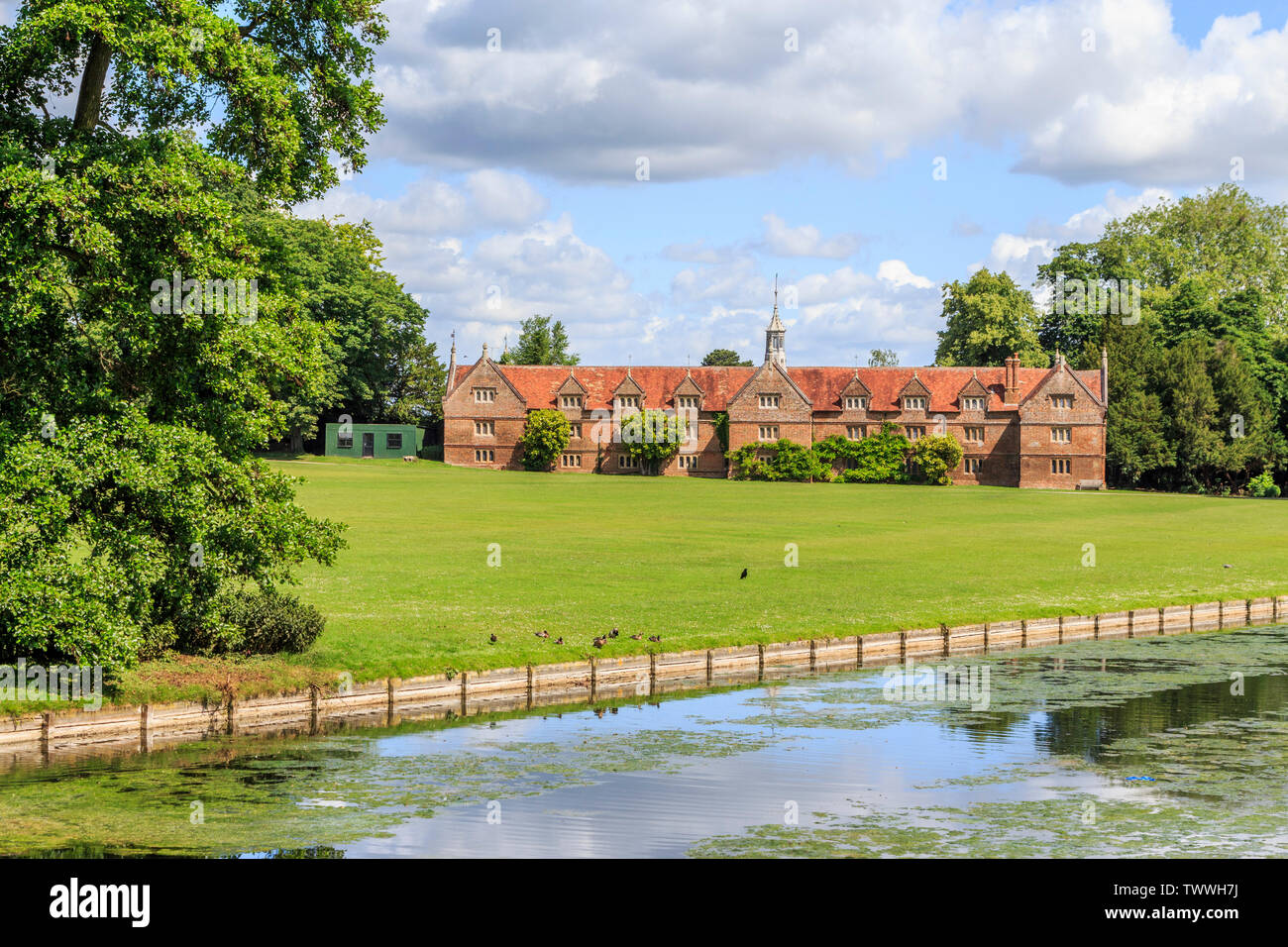 Le bloc stable à Audley End House et jardins près de Saffron Walden, Essex, Angleterre, RU, FR Banque D'Images