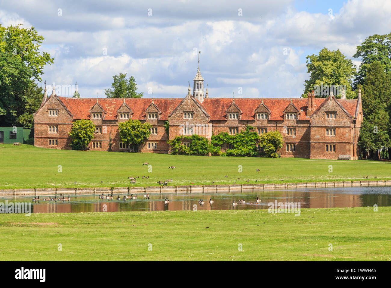 Le bloc stable à Audley End House et jardins près de Saffron Walden, Essex, Angleterre, RU, FR Banque D'Images