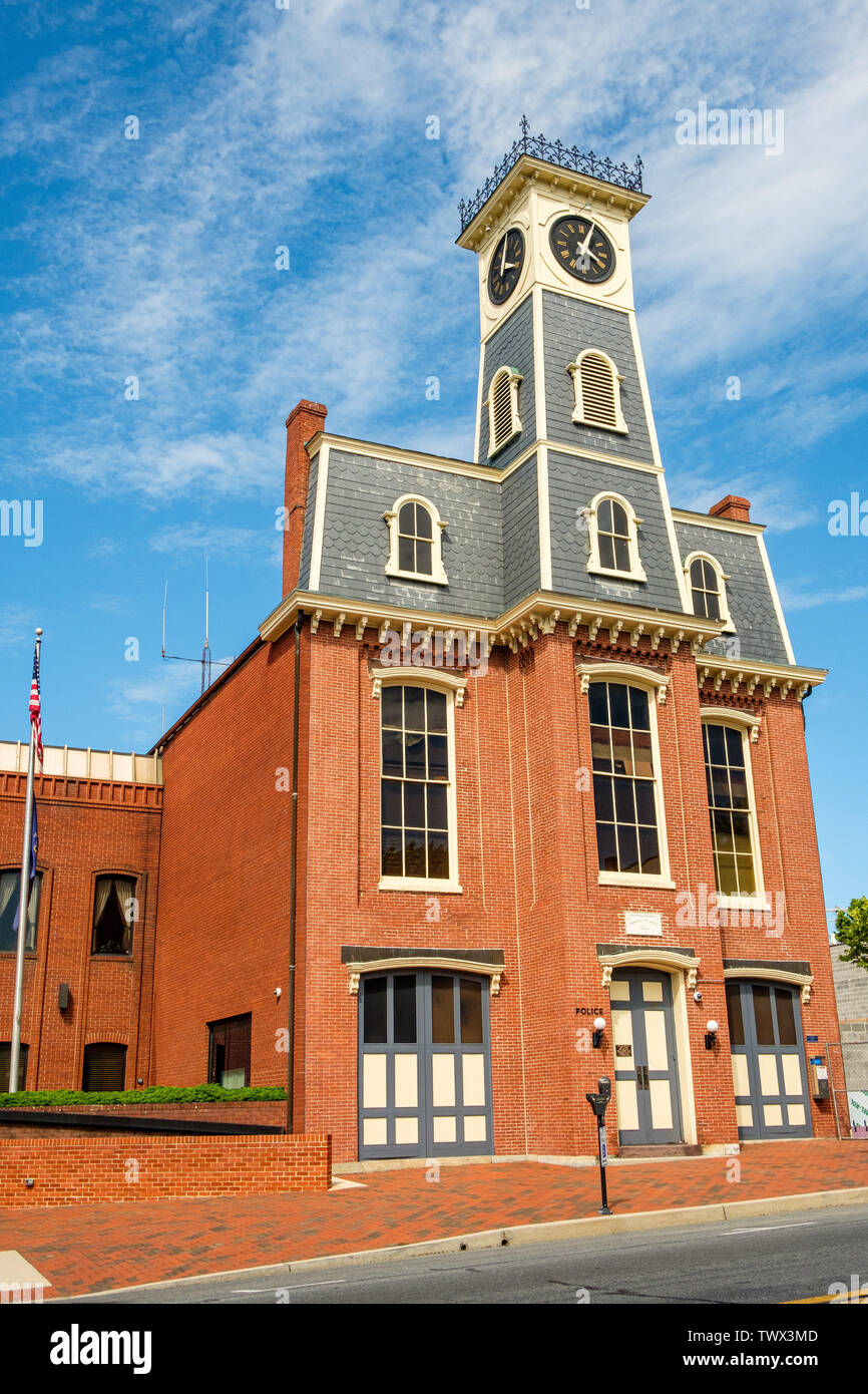 Borough Hall, 57 East Main Street, Miami, Florida Banque D'Images