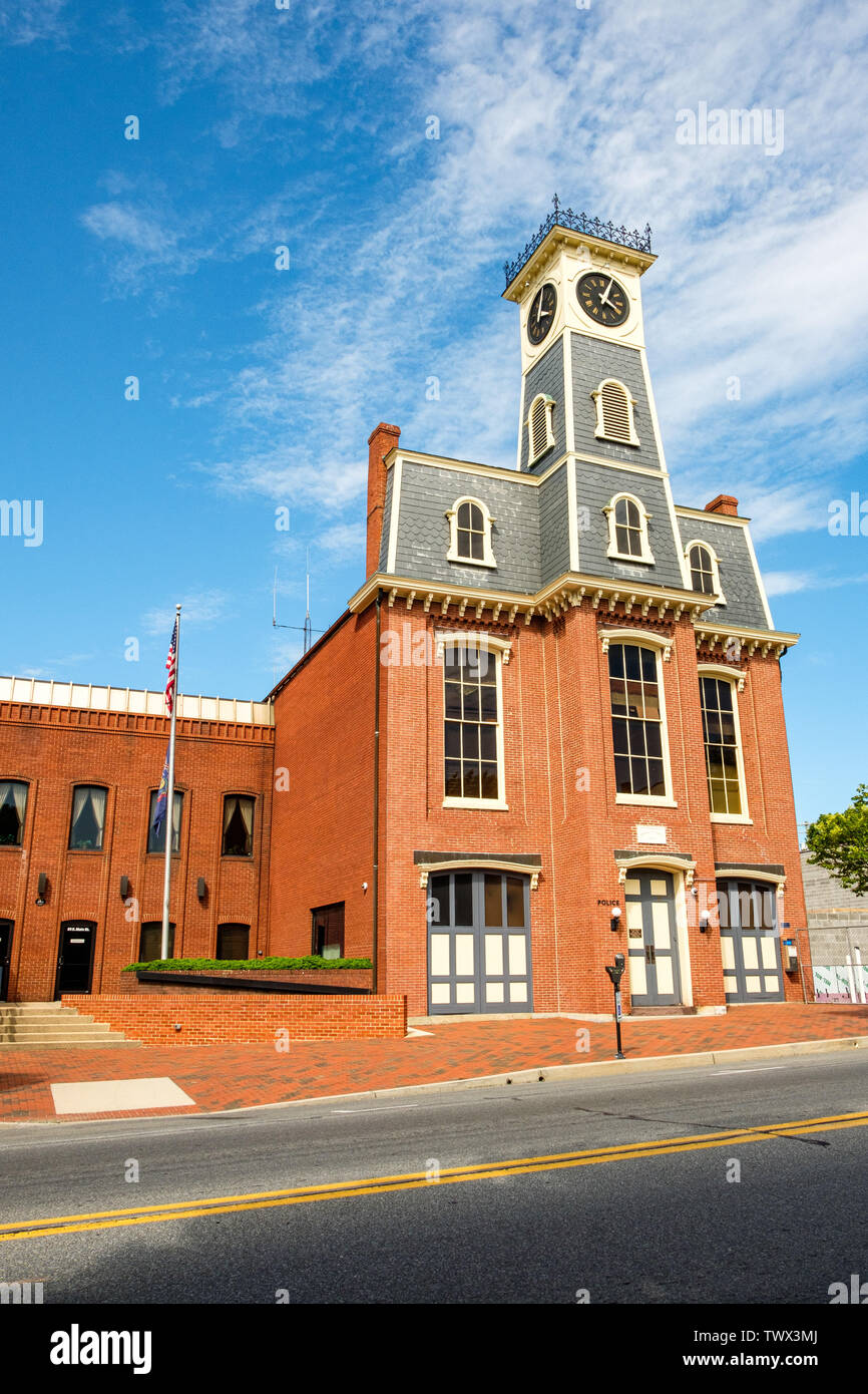 Borough Hall, 57 East Main Street, Miami, Florida Banque D'Images