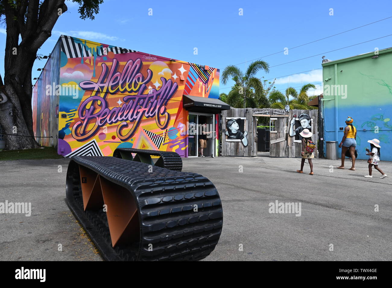 Murs Wynwood Banque D'Images