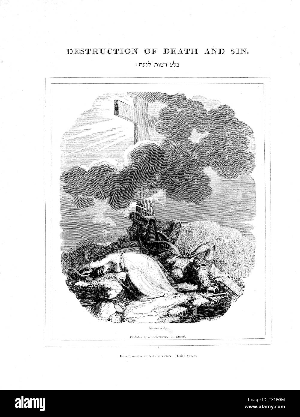 Livre Chrétien. Ancienne image Banque D'Images