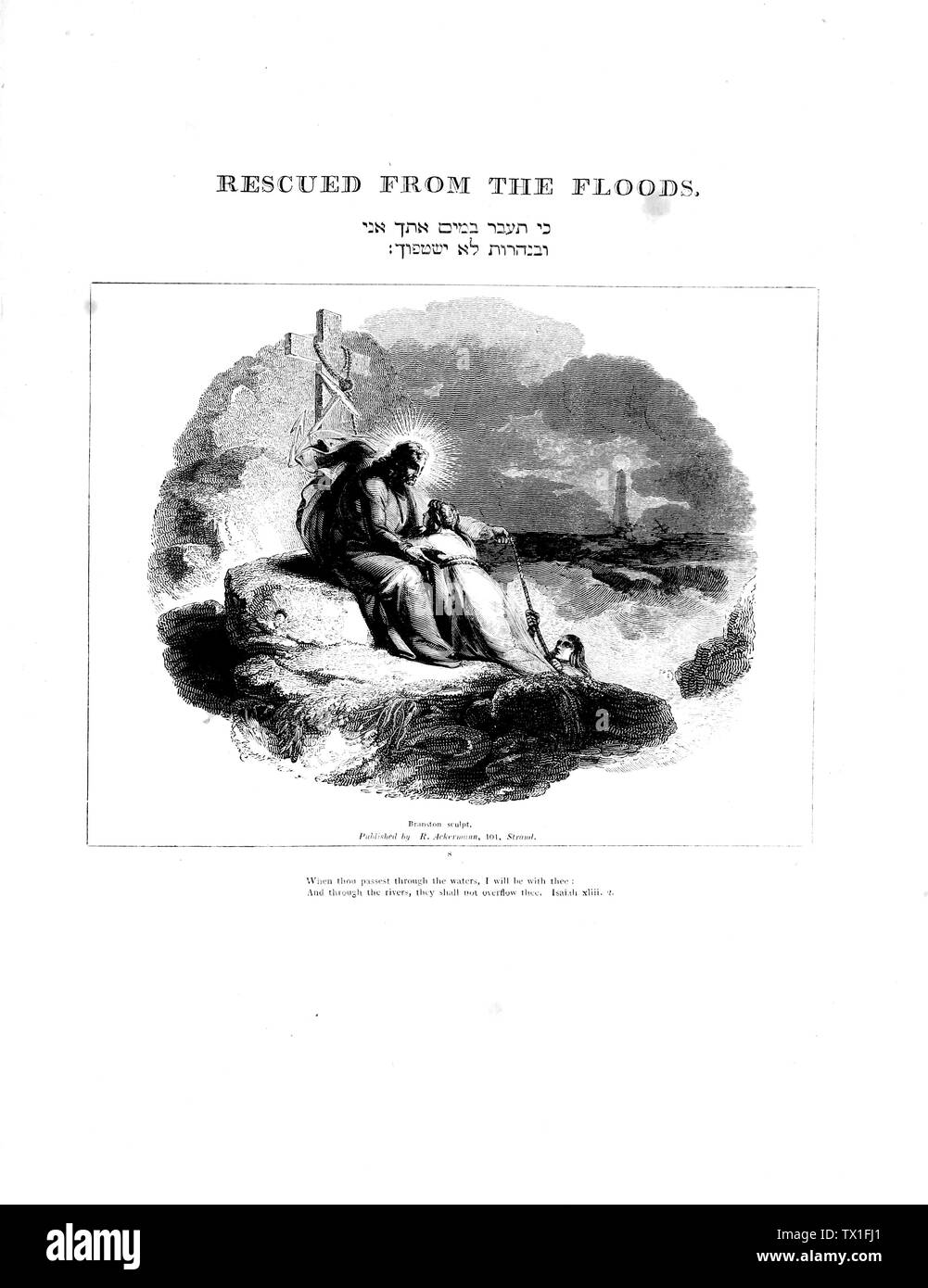 Livre Chrétien. Ancienne image Banque D'Images