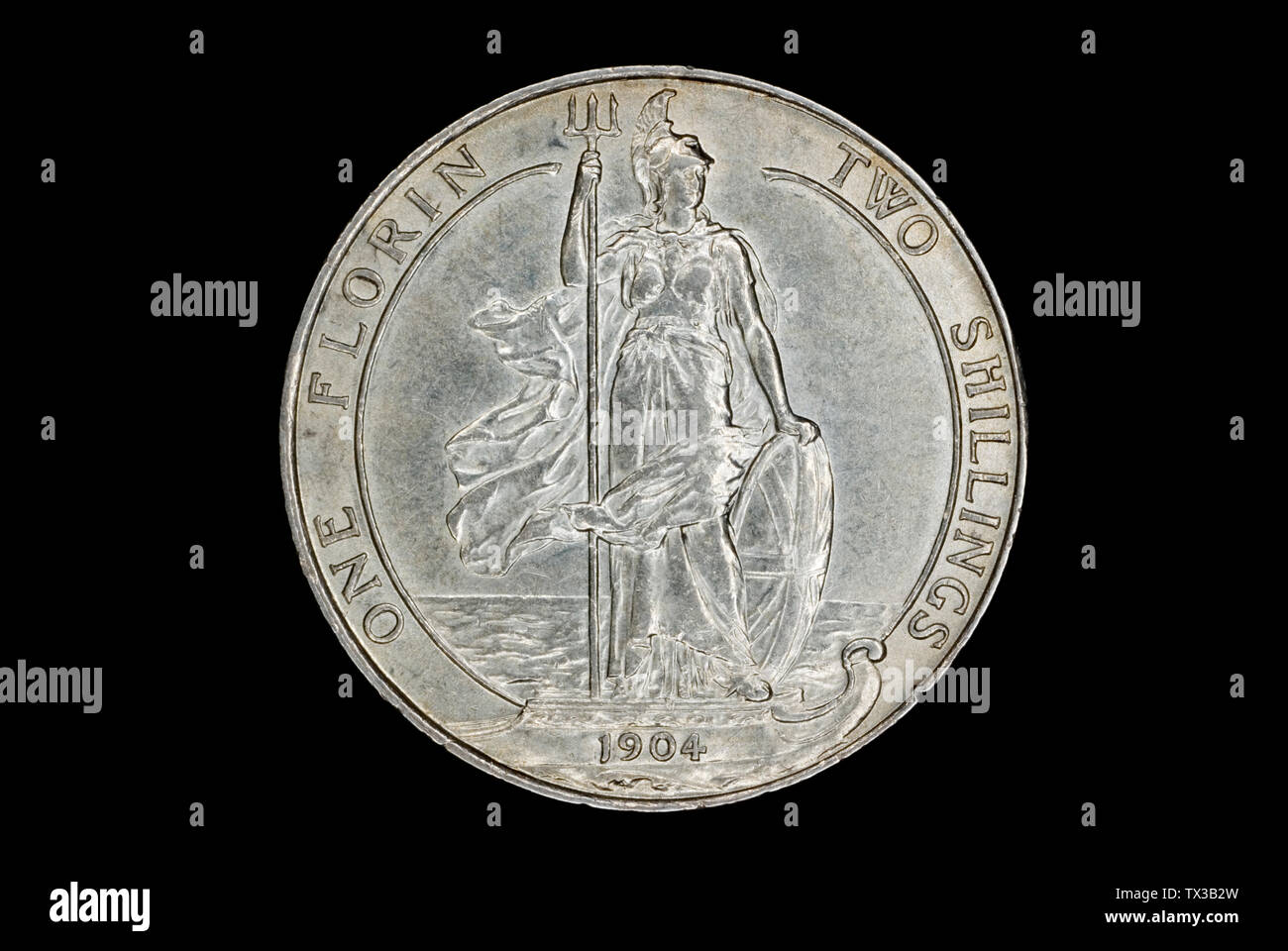 1904 Florin Banque D'Images